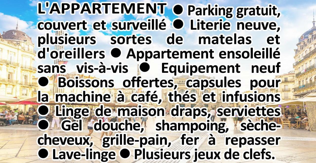 Comedie Musee-Fabre Parking Offert Climatisation Διαμέρισμα Μονπελιέ Εξωτερικό φωτογραφία